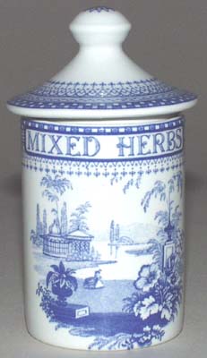 Spice Jar Mixed Herbs Italian Garden c2001